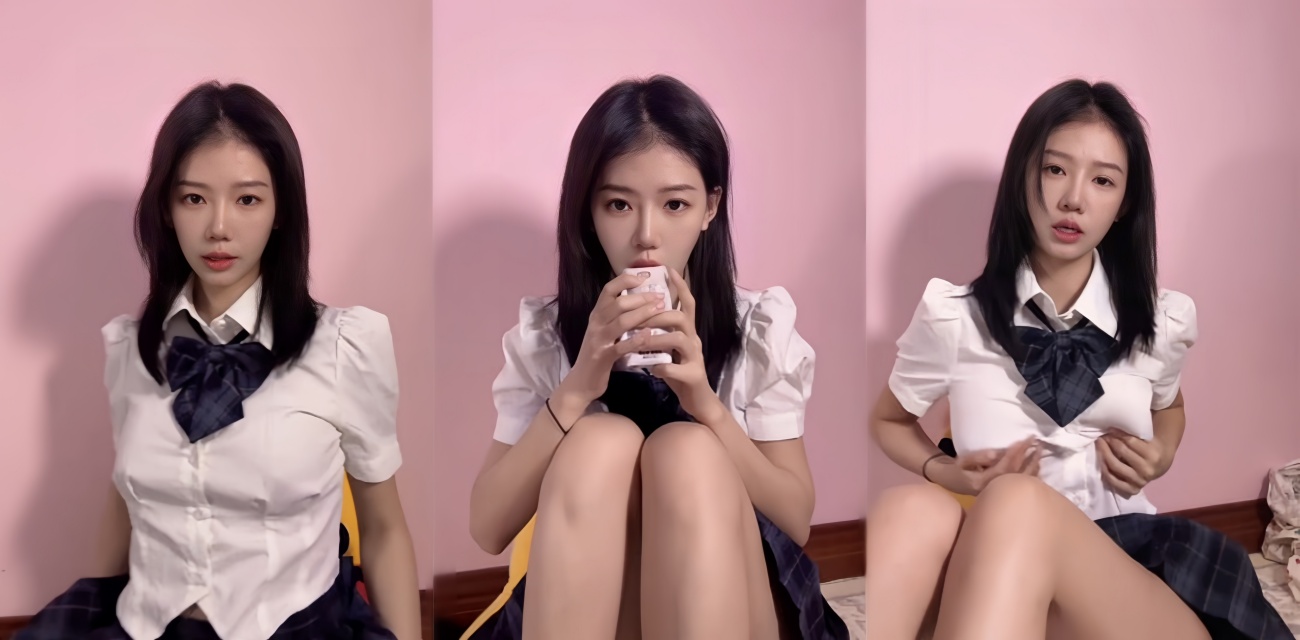 成都崇州极品女神出轨精神小伙劈腿视频曝光，JK黑丝网聊舔脚线下足交撸屌狂插白虎肥穴